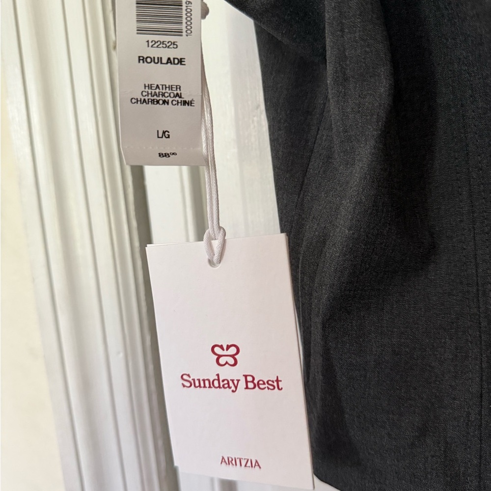 Aritzia Sunday Best Roulade Tailored Top - Picture 5 of 5